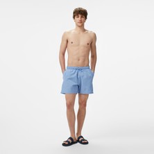 Nautica Erkek Mavi Regular Fit Deniz Şortu