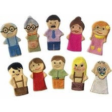 Anki Toys Insanlar Parmak Kukla Seti 10 Adet