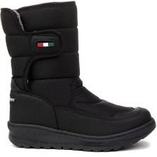 Le Petit Kürklü Kaymaz Kışlık Bot Filet 9001 Prşt Siyah