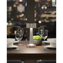 Kendal KML106 3 Fonksiyonlu Masa Lambası (Dokunmatik Sensörlü) - Gümüş