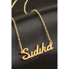 Zero Resveq Sıdıka Isimli Kolye -Sarı