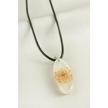 Zero Ds-Derin Sultanotu Elips Epoksi Kolye-Kırmızı