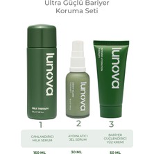 Ultra Güçlü Bariyer Koruma Seti | Milk Serum, Dewy Glow, Intense Hydration Therapy | Bariyer Onarıcı, Nemlendirici Cilt Bakım Seti