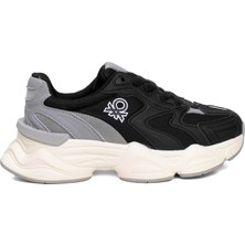 Kemer Sepeti Benetton BNI-11121 Kadın Klasik Sneaker Siyah