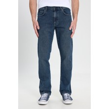 Wrangler W121081317 Texas Indigo Erkek Normal Bel Normal Paça Beş Cepli Kot Pantolon