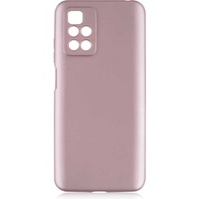 Zore Xiaomi Redmi 10 Kılıf Senk Premier Silikon Kapak-Rose Gold