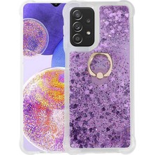 Zore Galaxy A23 Kılıf Senk Milce Kapak-Mor