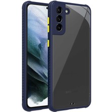 Zore Galaxy S21 Plus Kılıf ​​senk Kaff Kapak-Lacivert
