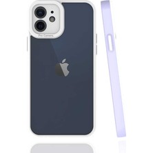 Zore iPhone 12 Kılıf Senk Mima Kapak-Lila