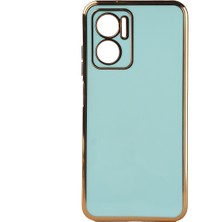 Zore Xiaomi Redmi Note 11E Kılıf Senk Bark Kapak-Mavi Açık
