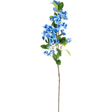 Herdekora Yapay Islak Dokulu Sütleğen Çiçek Mavi 77 Cm.