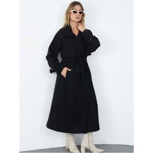 Fibula Kurvaze Robalı Kaşmir Kumaş Manto