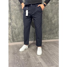 Jacob Boyfriend Straight Gofre Kumaş Bel Lastik Trend Erkek Pantolon