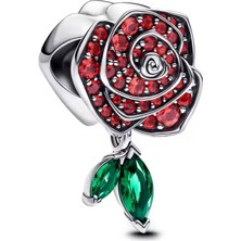 Fubena Gül Bahçesi Gümüş Charm