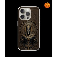 Dali Design iPhone 13 Pro Max Uyumlu Şeffaf Kılıf Antik Mısır 1 Tasarımlı
