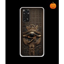 Dali Design Xiaomi Redmi Note 11S Uyumlu Şeffaf Kılıf Antik Mısır 2 Tasarımlı