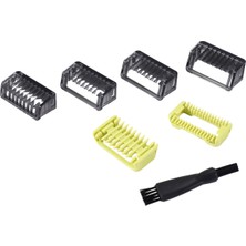 Galaxxy Philip Oneblade Tıraş Makinesi Gövde Tüy Koruyucuları QP2510 QP2520 QP2521 QP2522 QP2530 QP2531 QP2620 Için Kılavuz Tarak 1/2/3/5 mm (Yurt Dışından)