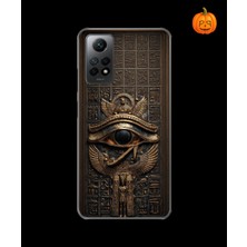 Dali Design Xiaomi Redmi Note 12 Pro Uyumlu Şeffaf Kılıf Antik Mısır 2 Tasarımlı