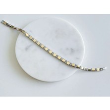 Taşlı Klasik Vip Bileklik