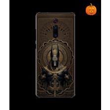 Dali Design Xiaomi Mi 9t Pro Uyumlu Şeffaf Kılıf Antik Mısır 1 Tasarımlı