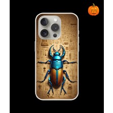 Dali Design iPhone 12 Pro Uyumlu Şeffaf Kılıf Antik Mısır 3 Tasarımlı