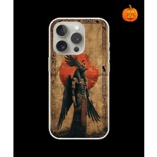Dali Design iPhone 13 Pro Max Uyumlu Şeffaf Kılıf Antik Mısır 7 Tasarımlı