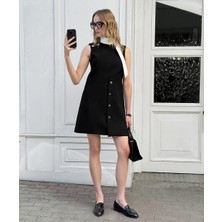 İpekyol Düğme Aksesuarlı Colorblock Elbise IW6250002210001