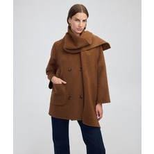 İpekyol Yün Içerikli Atkılı Kaban IW6250008036041