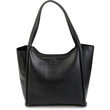 Bambi Siyah  Kadın Omuz Çantası C06163031209