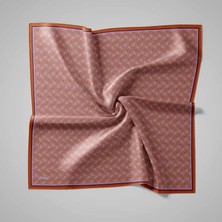 Piramit Naturel Eşarp | Badem Desen