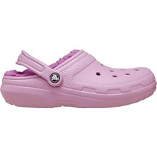 Crocs Classic Lined Clog Unisex Sarı Içi Yünlü Günlük Terlik 203591-5BX