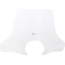 Universal GP Kompozit Royal Alloy Tigara Grande 125 / 150 / 300 2020-2024 Uyumlu Ön Cam Şeffaf 57 cm