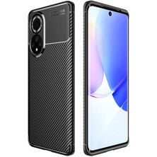 Zore Huawei Nova 9 Kılıf Senk Negro Silikon Kapak-Siyah