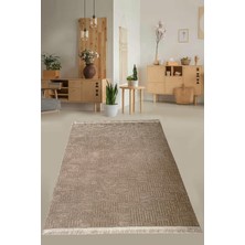 Eliana Home Premium Şönil Dokuma Halı Salon - Mutfak - Yatak Odası Halı ve Yolluk-Vizon