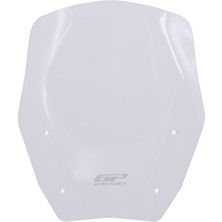 Universal GP Kompozit BMW R 1300 GS 2024-2026 Uyumlu Ön Cam Şeffaf 38 cm