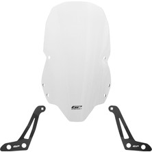 Universal Gp Kompozit Kymco Downtown Gt 350 2024 Uyumlu Ön Tur Camı Şeffaf