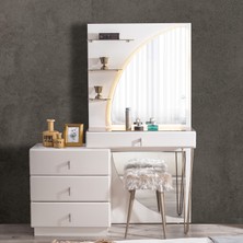 Edsy Home Ada Aynalı Puflu Şifonyer