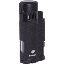 Cohiba CCM0776 Jet Torch Delicili Puro Çakmağı Siyah