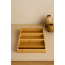 Kitchen Life Bambu Baharatlık Standı Mutfak Tezgahı Baharat Organizeri