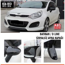 X Power Tuning Kia Rio / 2012 -2016 Sinyalsiz Uyumlu Batman Yarasa Ayna Kapağı