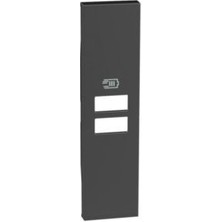 Bticino KG13C L.now - 1m Kapak 2usb Sıyah