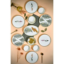 Kitchen Life Sekoya 13 Parça Handmade Premium Kahvaltı Takımı - 6 Kişilik Kahvaltı Takımı Seti