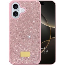 Microsonic Apple iPhone 16 Kılıf Cosmic Shine Pembe
