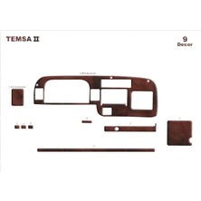 Mars Cockpit Design Mitsubishi Temsa Prestige Midibus Konsol-Torpido Kaplama 1999 9  Maun