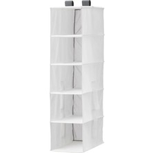 IKEA Rassla Bölmeli Düzenleyici Beyaz 25 x 40 x 98 Cm