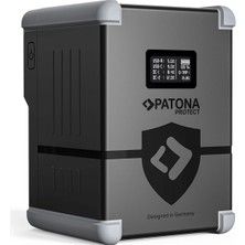 Patona Protect V-Mount Pil V150-PD100 148WH Usb-C Usb-A D-Tap 2xdc Çıkışı