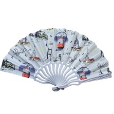 baytoptan Plastik Kumaş Yelpaze 12'li