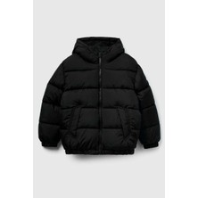 United Colors Of Benetton Erkek Çocuk 2WU0CN06N-25K Mont Siyah