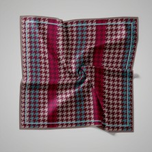 Piramit Naturel Eşarp | Kaz Ayağı