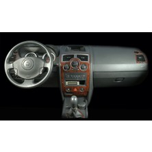 Mars Cockpit Design Renault Megane 2 Analog Klima  Konsol-Torpido Kaplama 2003-2009 Maun